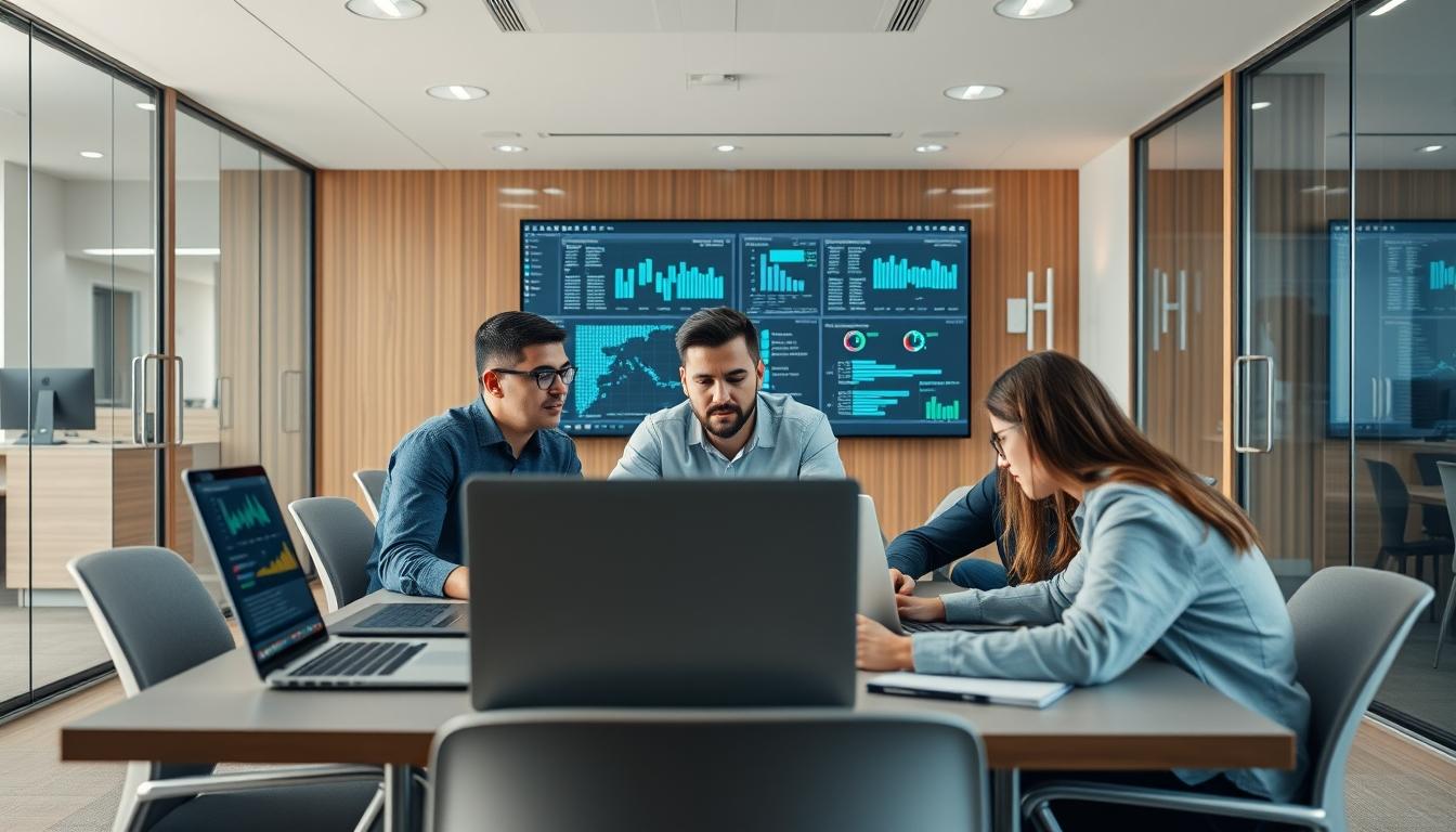 Business data analysis and visualization systems